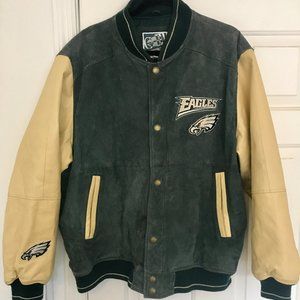 Vintage Philadelphia Eagles Leather Jacket